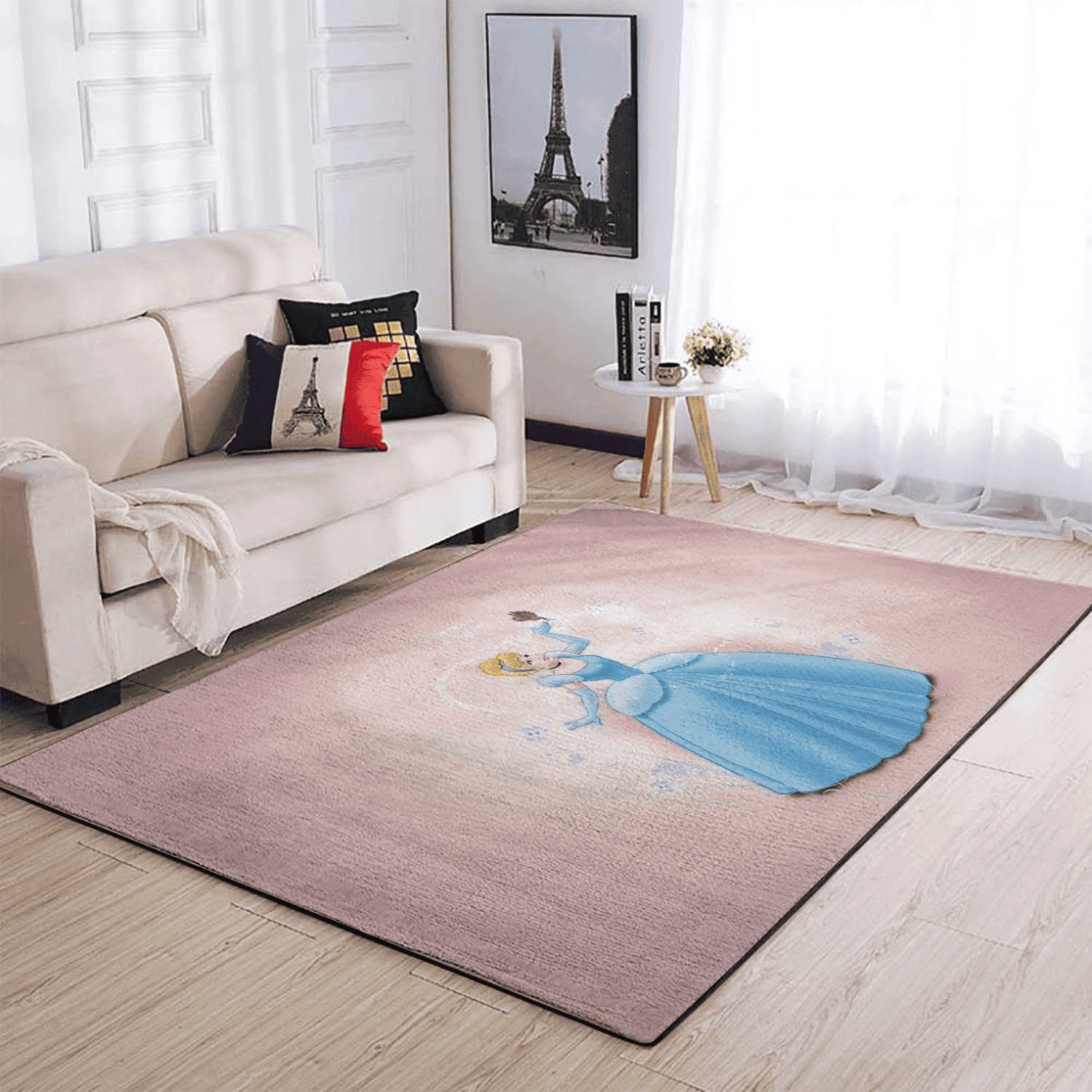 Disney Princess Area Rugs Living Room Carpet DP71201 Local Brands Floor ...