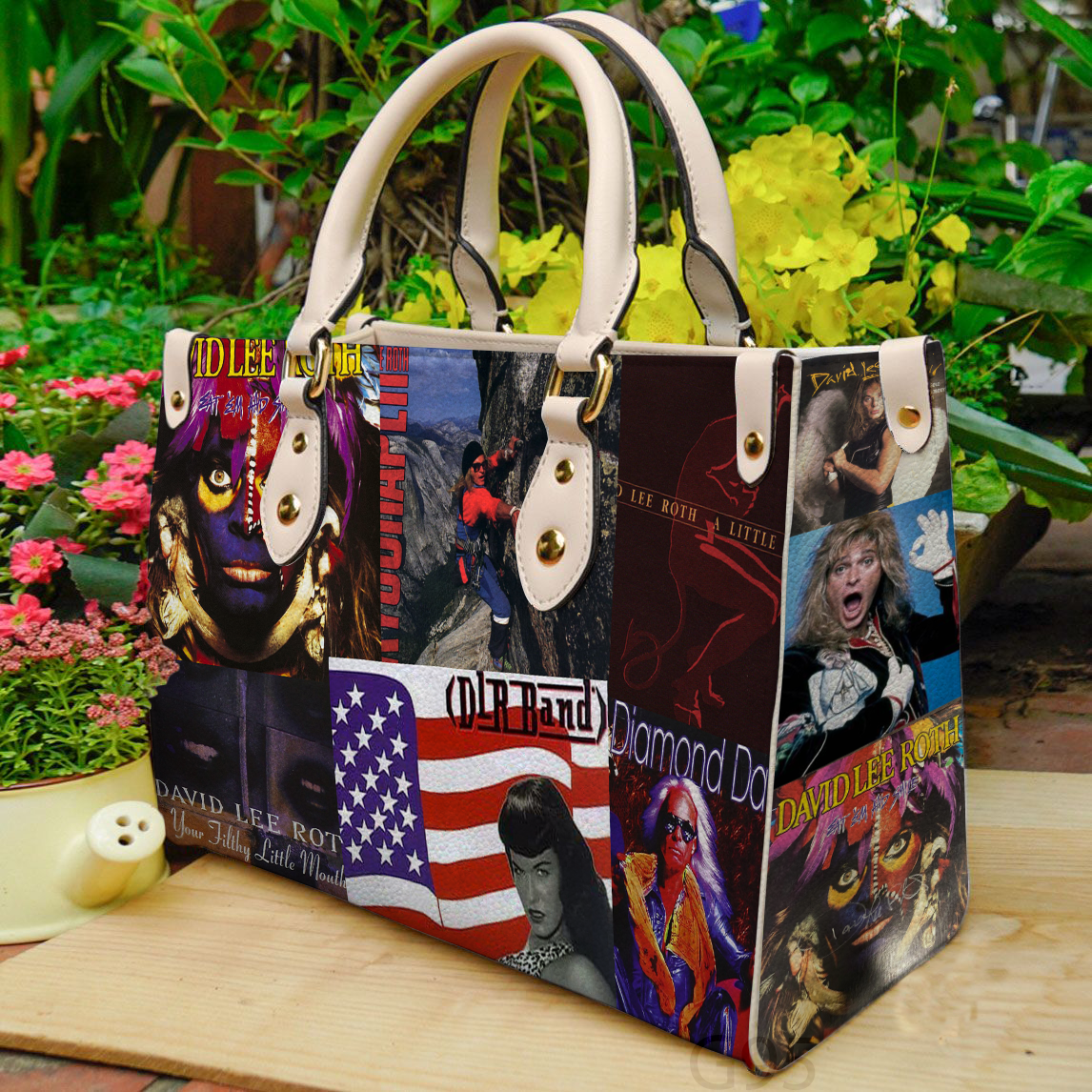 David Lee Roth Hand Leather Bag G95 - Snakeislandz