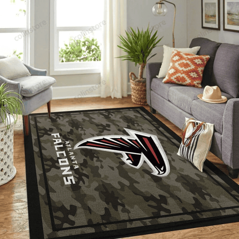 Camo Camouflage Atlanta Falcons Limited Edition Rug Carpet Room Carpet ...