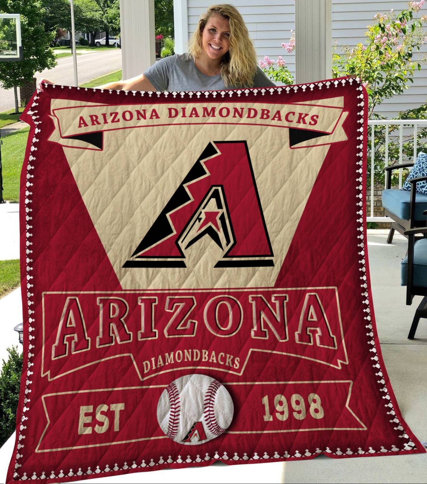 Arizona Diamondbacks 3D Full Printing Quilt V4 - Snakeislandz