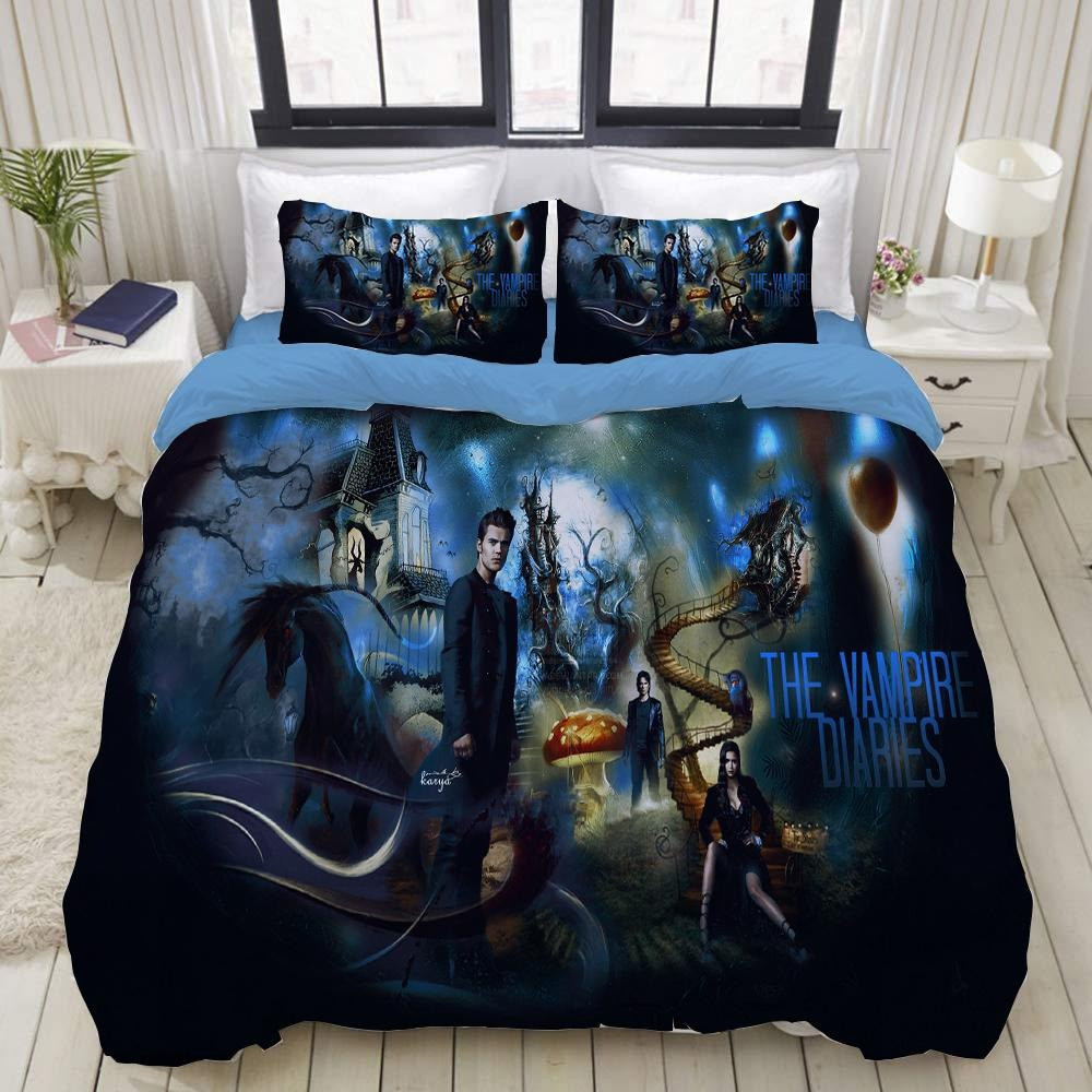 The Vampire Diaries 1 Bedding Set G95 - Snakeislandz