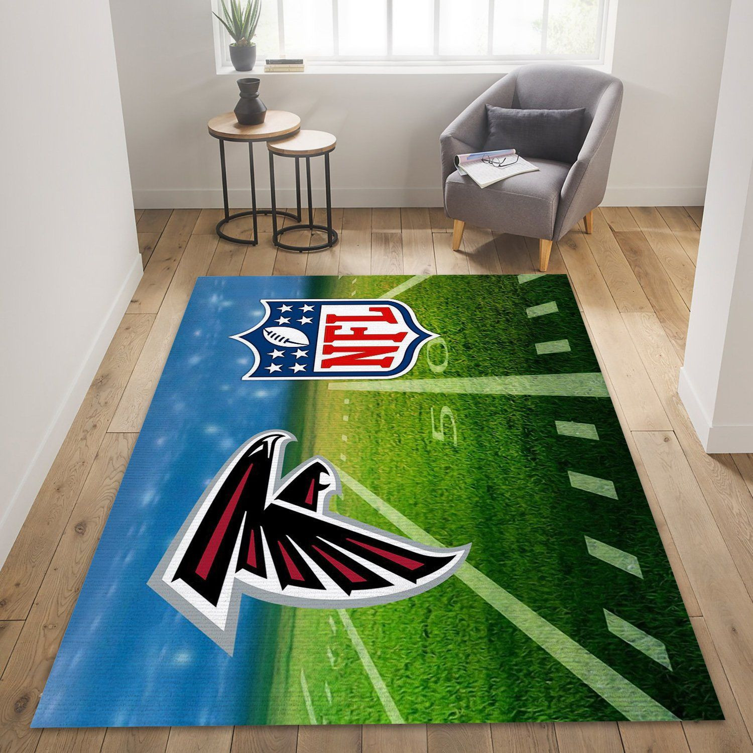 Atlanta Falcons NFL Rug Living Room Rug Home Us Decor - Custom Size And ...