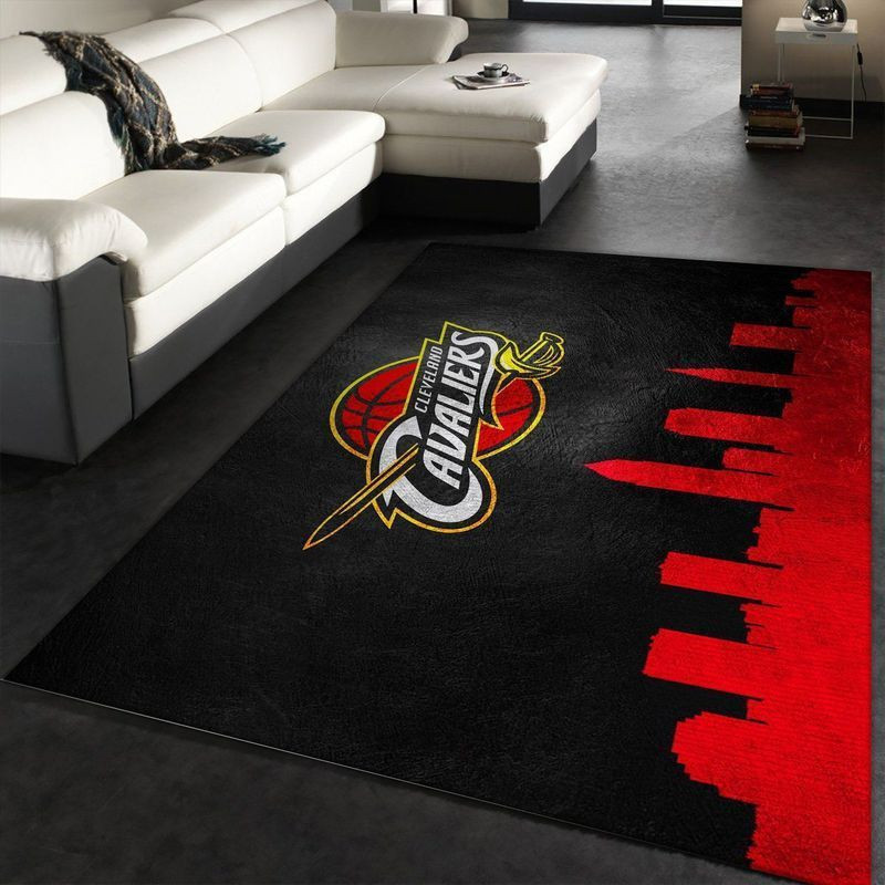 Nba Area Rugs Cleveland Cavaliers Nba - Area Rug Living Room - Custom Size And ...