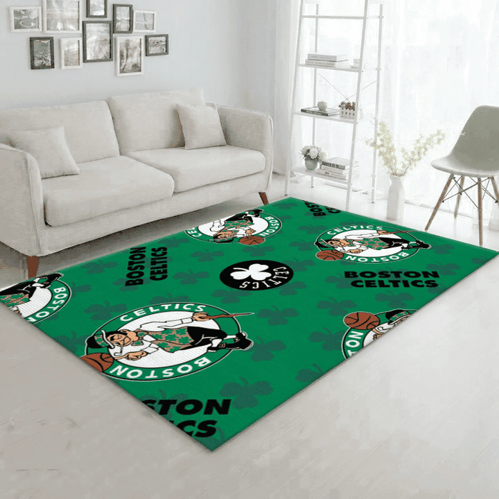 Nba Area Rugs Boston Celtics Patterns - Nba Area Rug - Living Room Rug - Custom Size ...