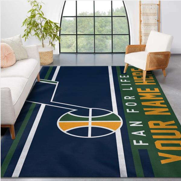 Nba Area Rugs Utah Jazz NBA Team Logos Area Rug Living Room Rug - Snakeislandz