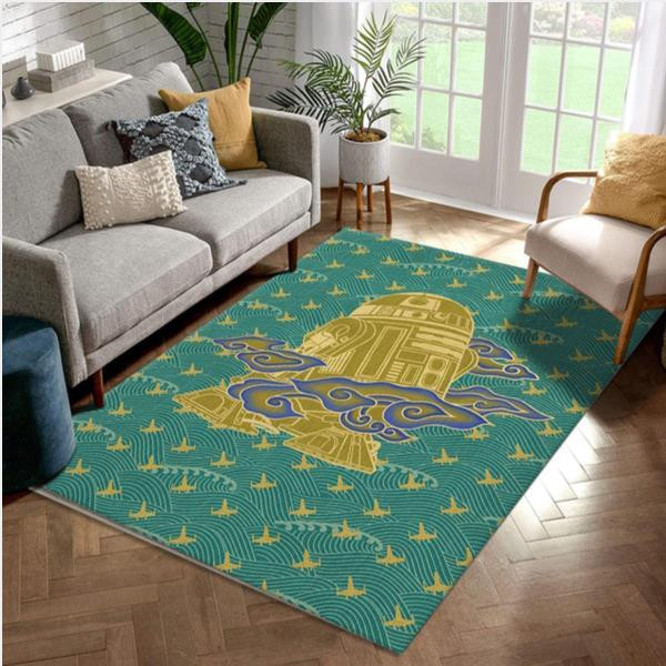 R2 D2 Rug Star Wars The Last Jedi Arts Rug US Gift Decor - Snakeislandz