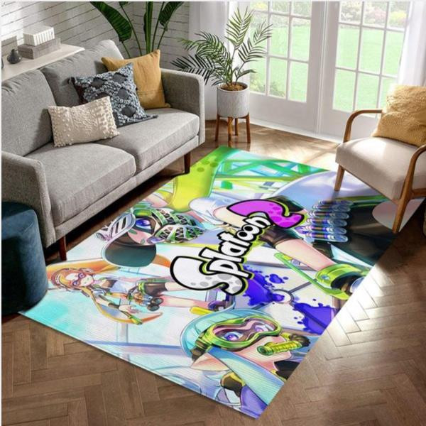 Splatoon - Hd Ver1 Area Rug For Christmas Living Room Rug Home Us Decor ...