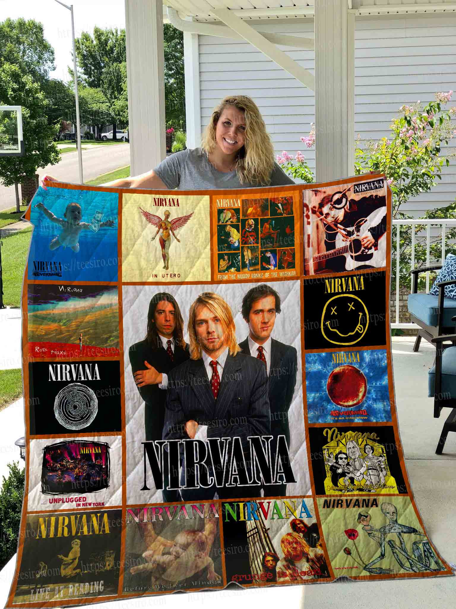 Buy Nirvana Quilt Blanket & Quilt Bedding Set 01 - Snakeislandz