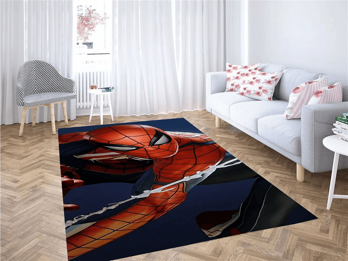 Spider Man Backgrounds Carpet Rug - Custom Size And Printing - Snakeislandz