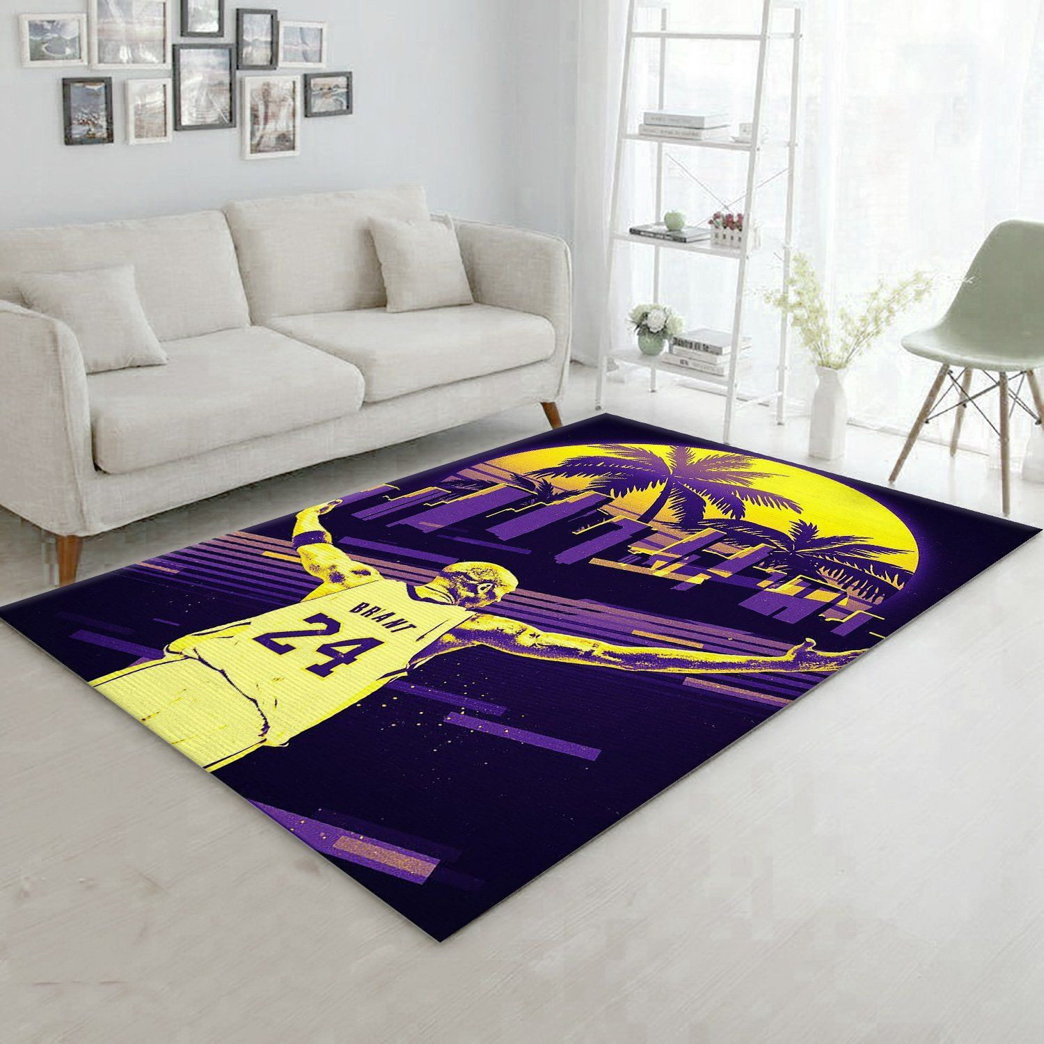 Kobe Bryant Legend Rug - Custom Size And Printing - Snakeislandz