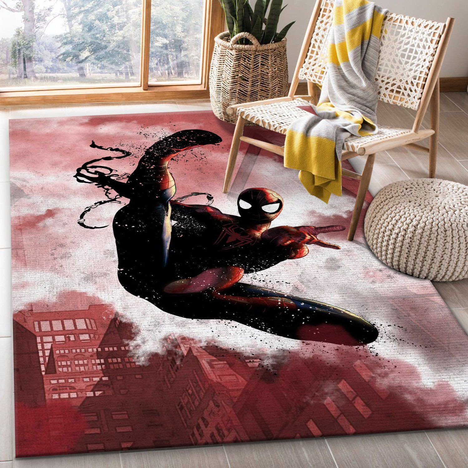 Amazing Spider Man Rug - Custom Size And Printing - Snakeislandz