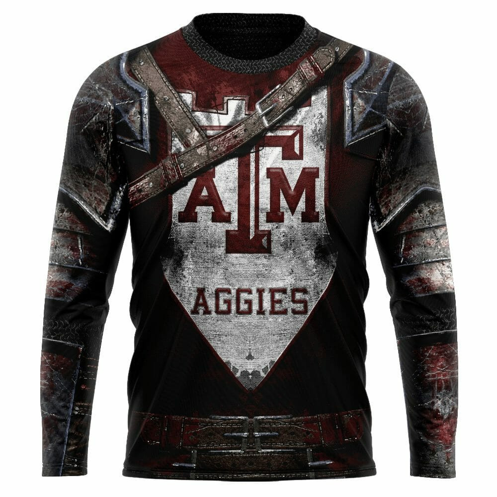 Texas A&M Aggies Name and Number Personalized Warrior Sweatshirt 3D ...