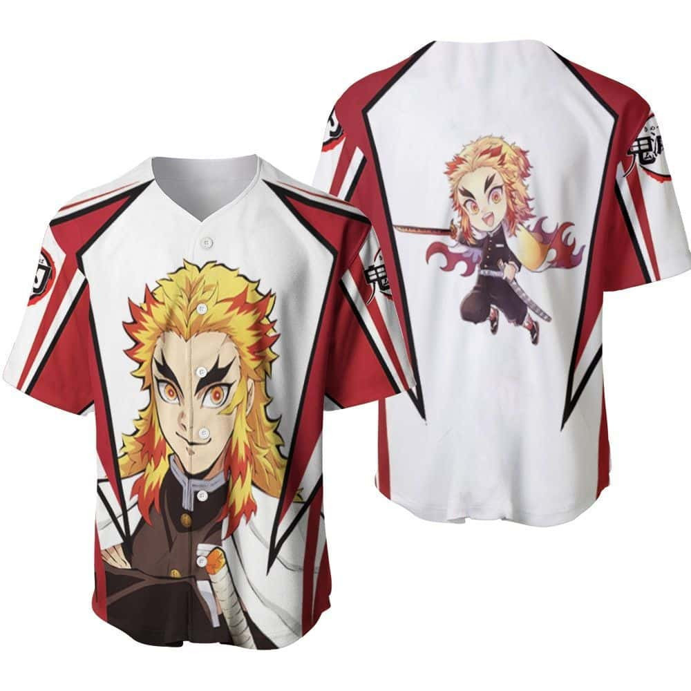 Rengoku Kyojuro Anime Kimetsu No Yaiba Gift For Lover Unisex Full-print ...