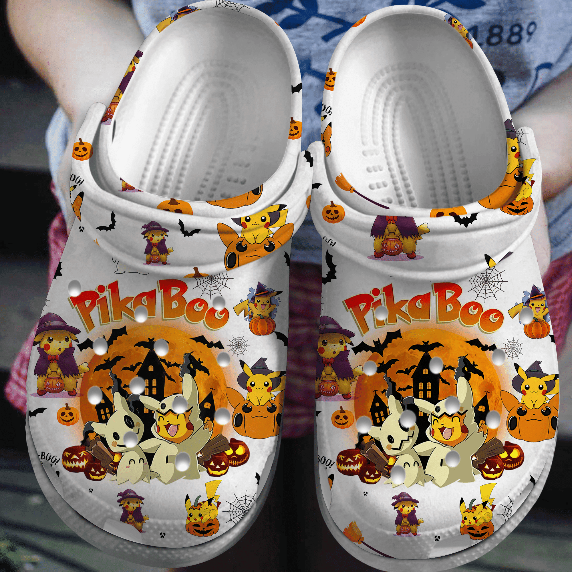 Pika Boo Limited Edition Halloween Clogs - Snakeislandz