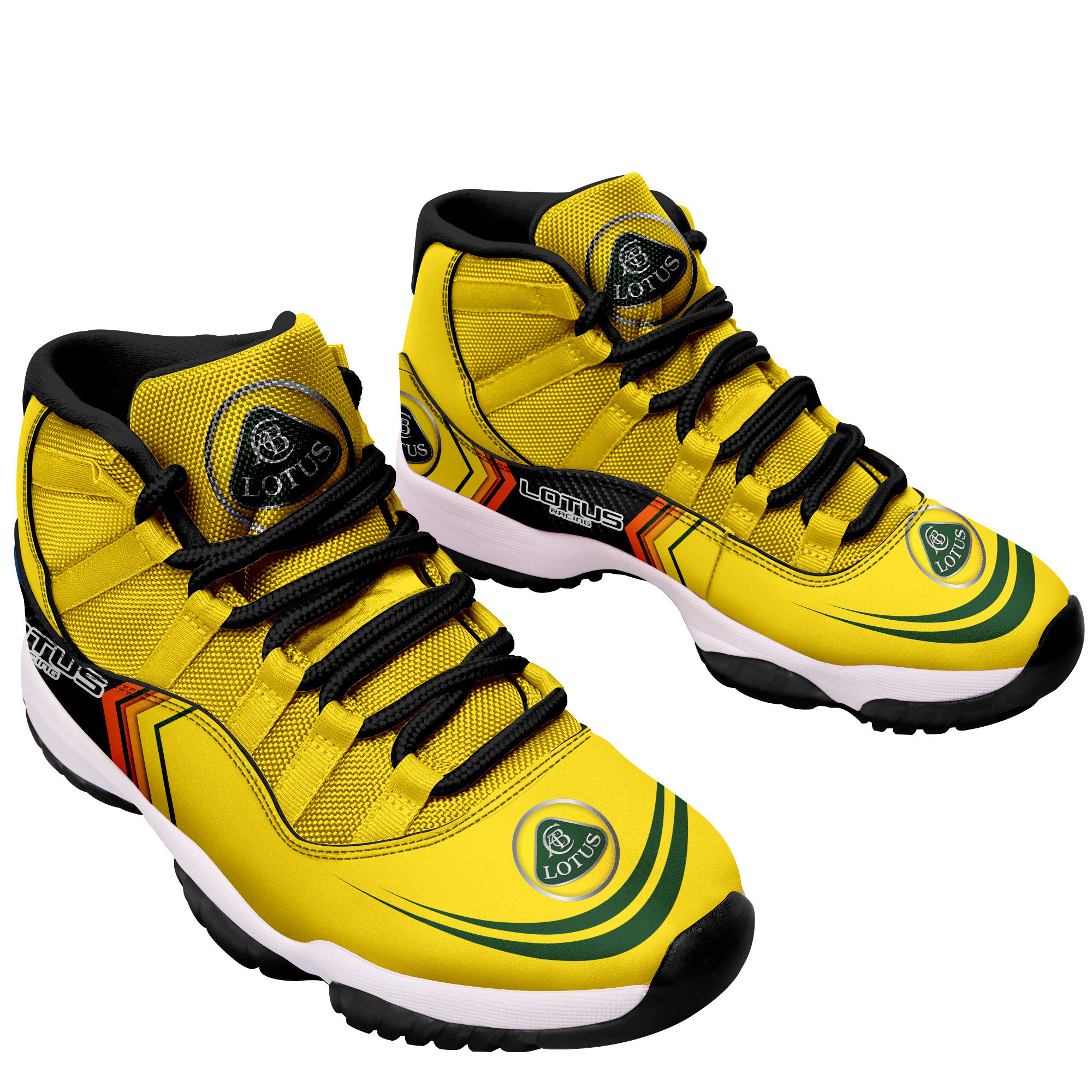 Jd11 Lotus Cars Color Aj11 Shoes Sneaker - Xtrendingprint - Snakeislandz