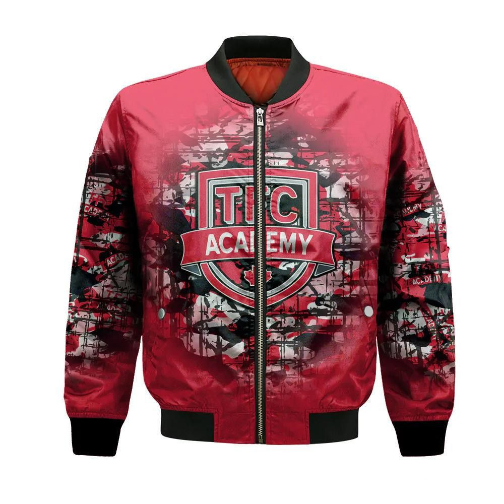 Tfc Academy Bomber Jacket 3D Printed Camouflage Vintage - Hearthtops ...