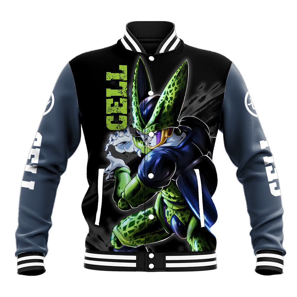 Perfect Cell Baseball Jacket Ts04 - Hearthtops Store - Snakeislandz