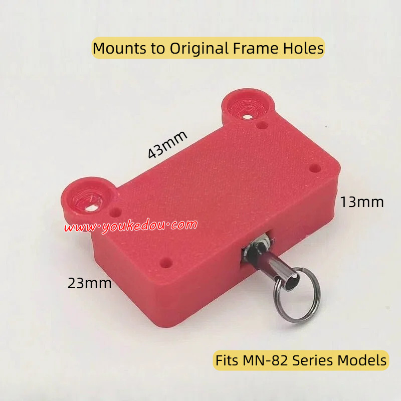 MN Model MN82T Upgrade Parts Realistic Winch Red