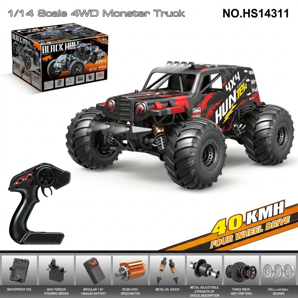 Hospeed HS14311 High Speed RC Car Red