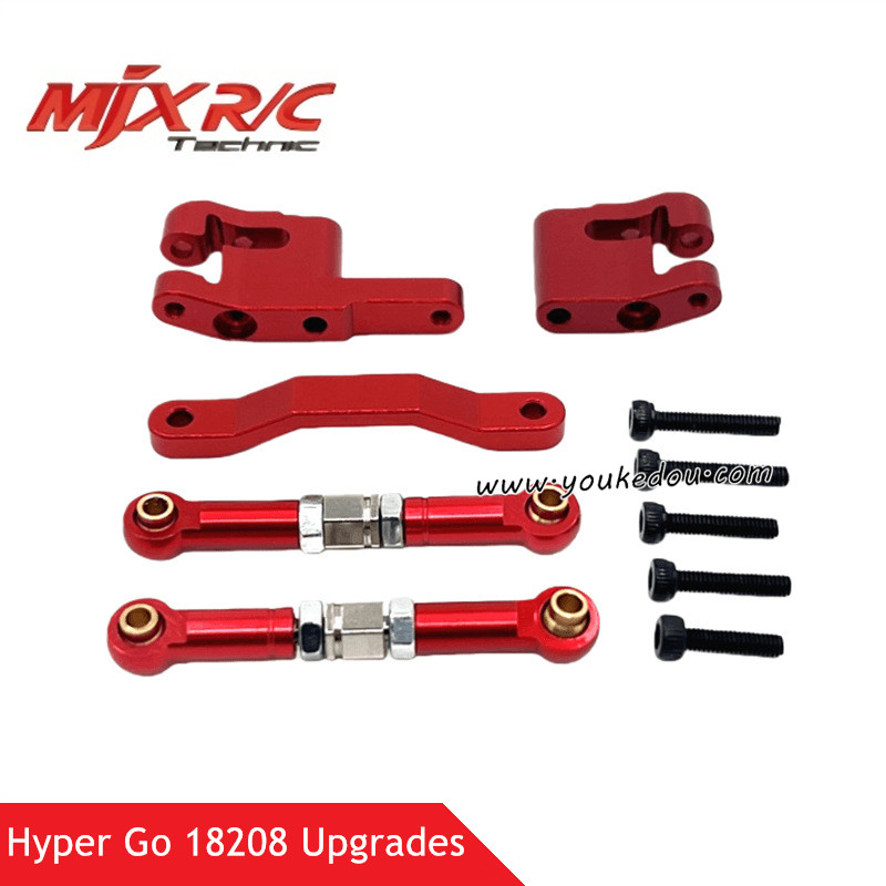 MJX Hyper Go 18208 Upgrade Parts Steering Set Red