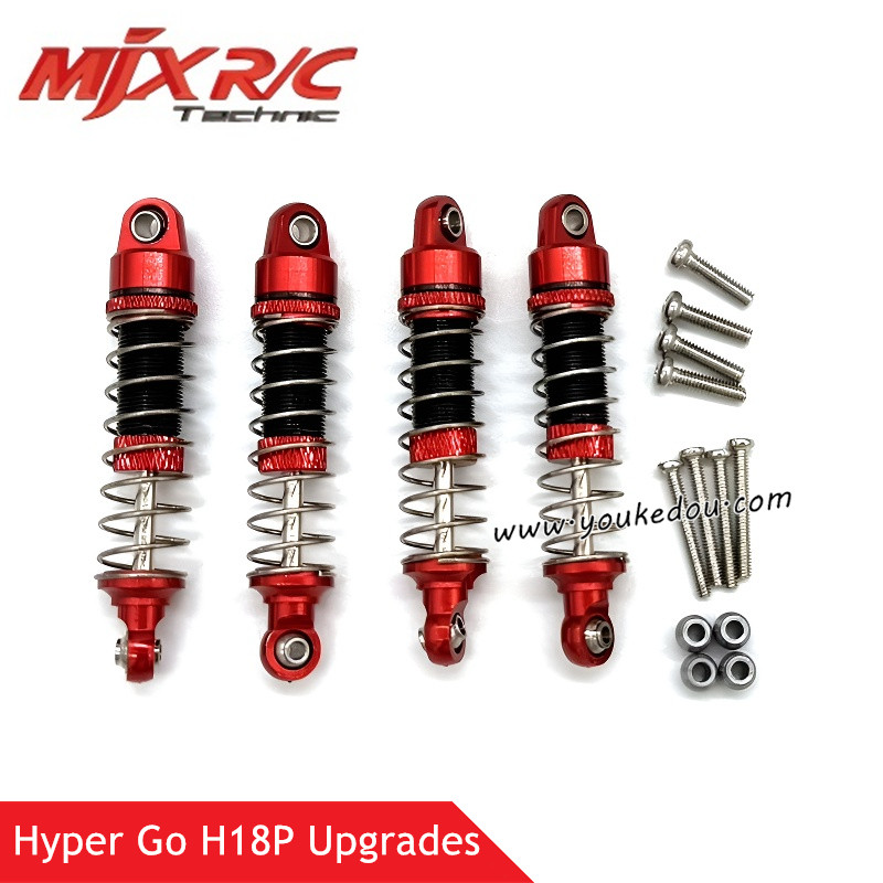 MJX Hyper Go H18P Upgrade Parts Shock Absorbers Red