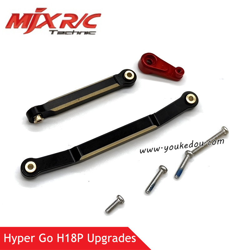 MJX Hyper Go H18P Upgrade Parts Steering Tie Rod Red