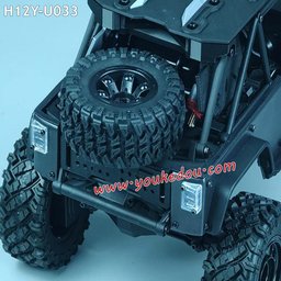 MJX Hyper Go H12Y Upgrade Parts A1 Flat Spare Tire Cosmetic Scale Part