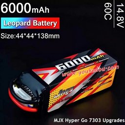 MJX Hyper Go 7303 1/7 RC Car Upgrade Battery 4S 6000mAh