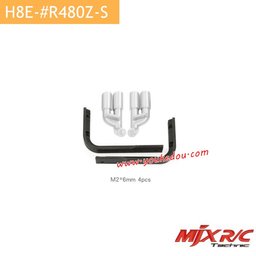 MJX Hyper Go H8E Upgrade Parts #R480Z-S Exhaust Pipe