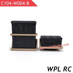 WPL C104 Upgrade Parts Rear Storage Box Black
