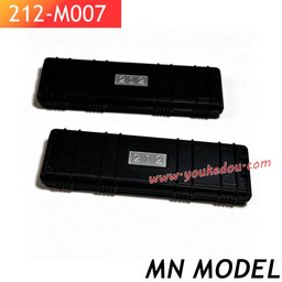 Scale Roof Luggage Box with Sliver Gray Marking 2pcs