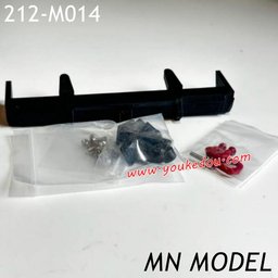 Mixed Carbon Rear Bumper&Metal Shackle&Metal Tow Hook&Screw Kit