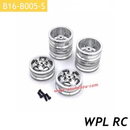 4WD Sliver Wheel Hub Set