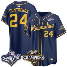 MIL 2026 NL Champions Vapor Jersey - Stitched