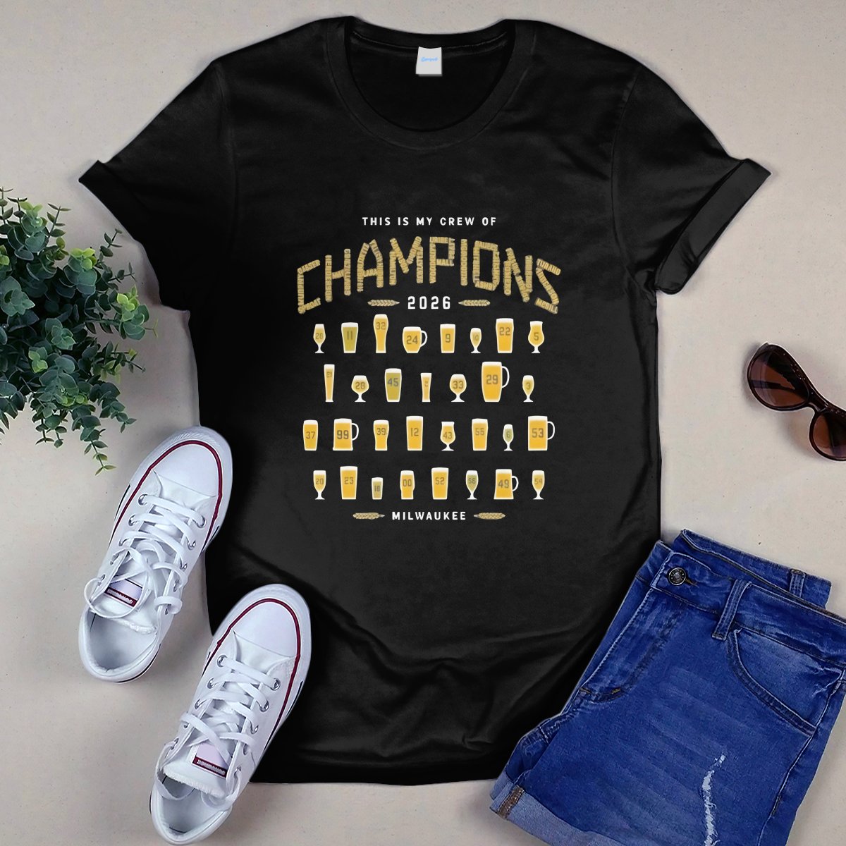 Milwaukee This Is My Crew Of Champions 2026 Shirt