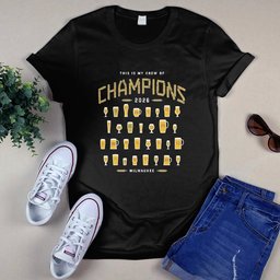 Milwaukee This Is My Crew Of Champions 2026 Shirt