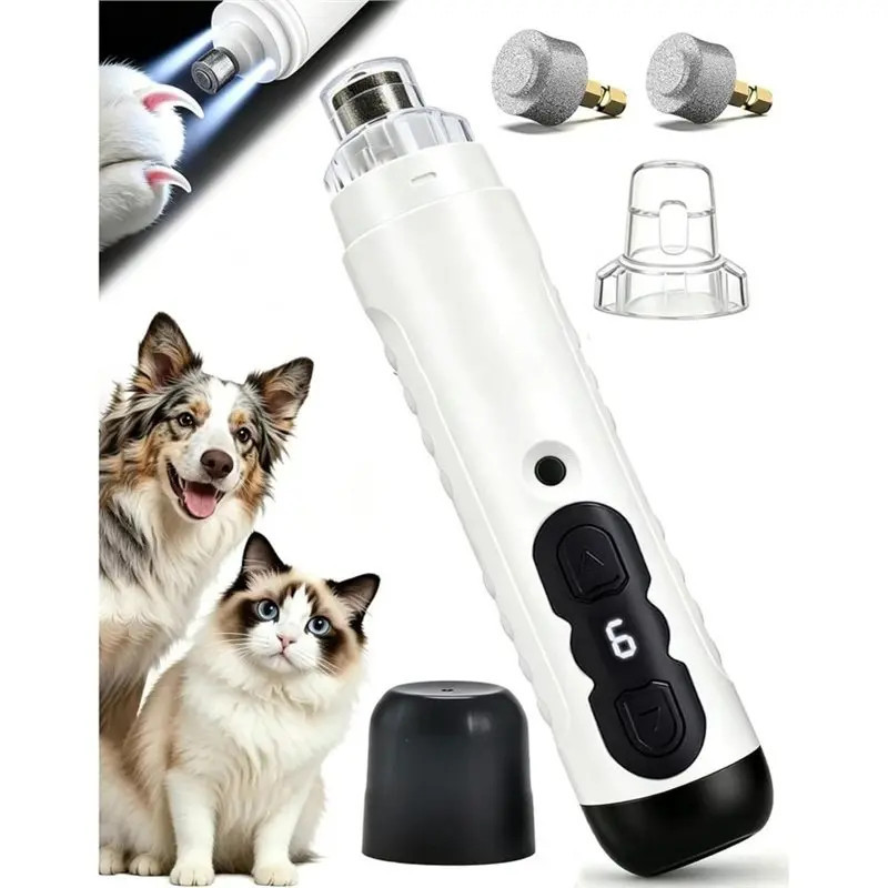 Rechargeable Pet Nail Trimmer for Dogs and Cats