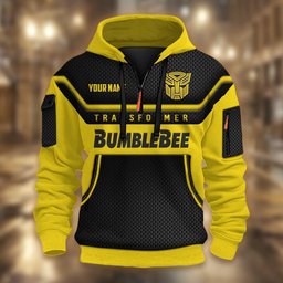 Bumblebee DMHT1795 3D Half-zip Hoodie Multicolor