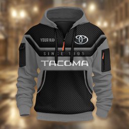 Toyota Tacoma DMHT2664 3D Half-zip Hoodie Multicolor