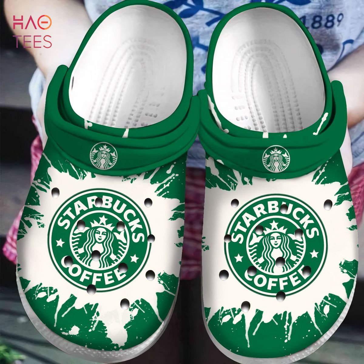 Starbucks Coffee Crocband Crocs Shoes CR0002 TT - Thestoreyouneed