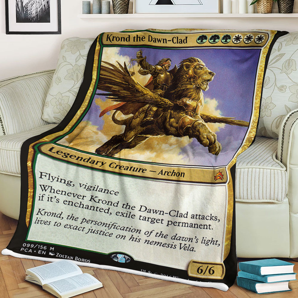 Krond Game Magic The Gathering Krond The Dawn Clad Sherpa Blanket QBK-04 ...