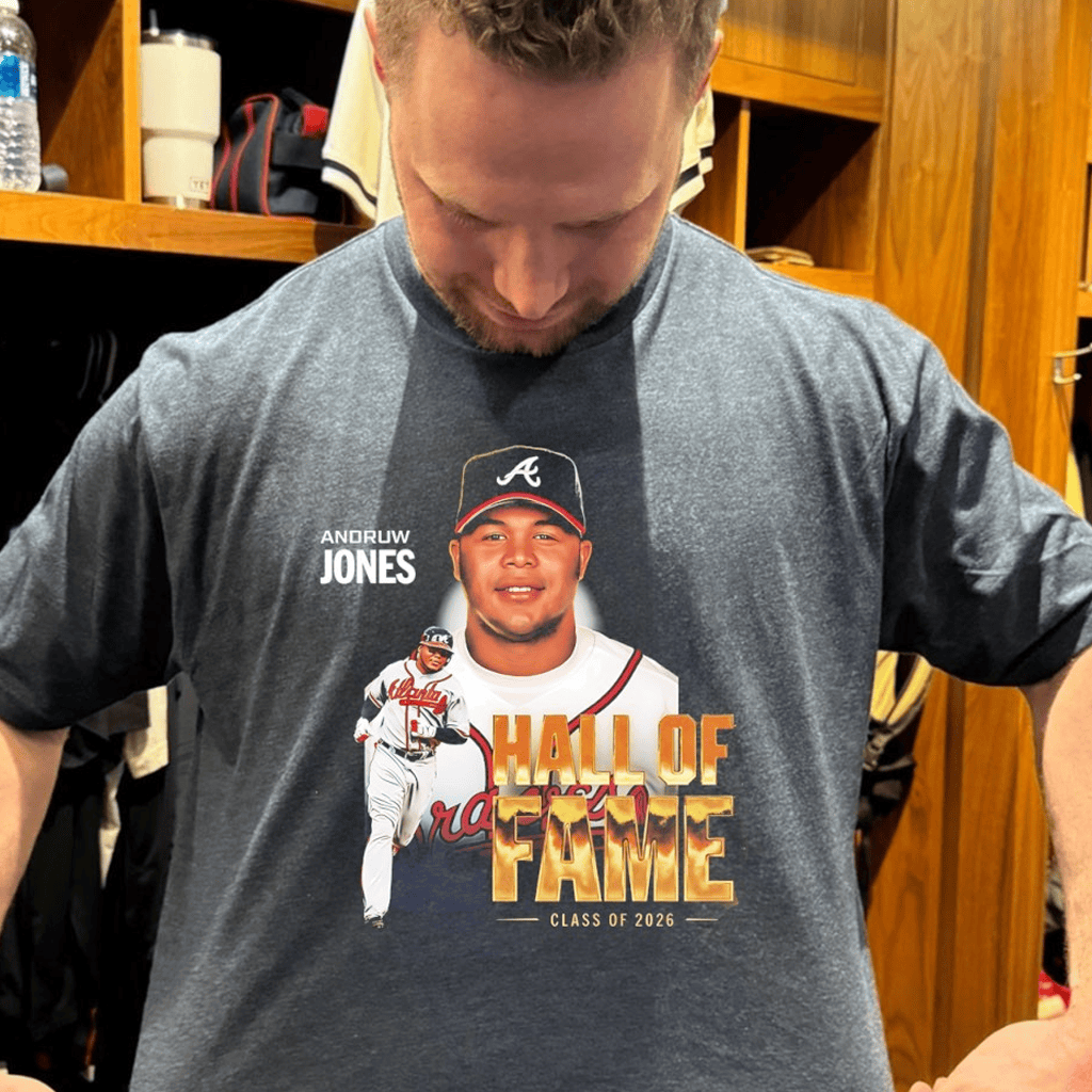 Braves Andruw Jones Hall Of Fame Class Of 2026 Shirt Gifts For ...