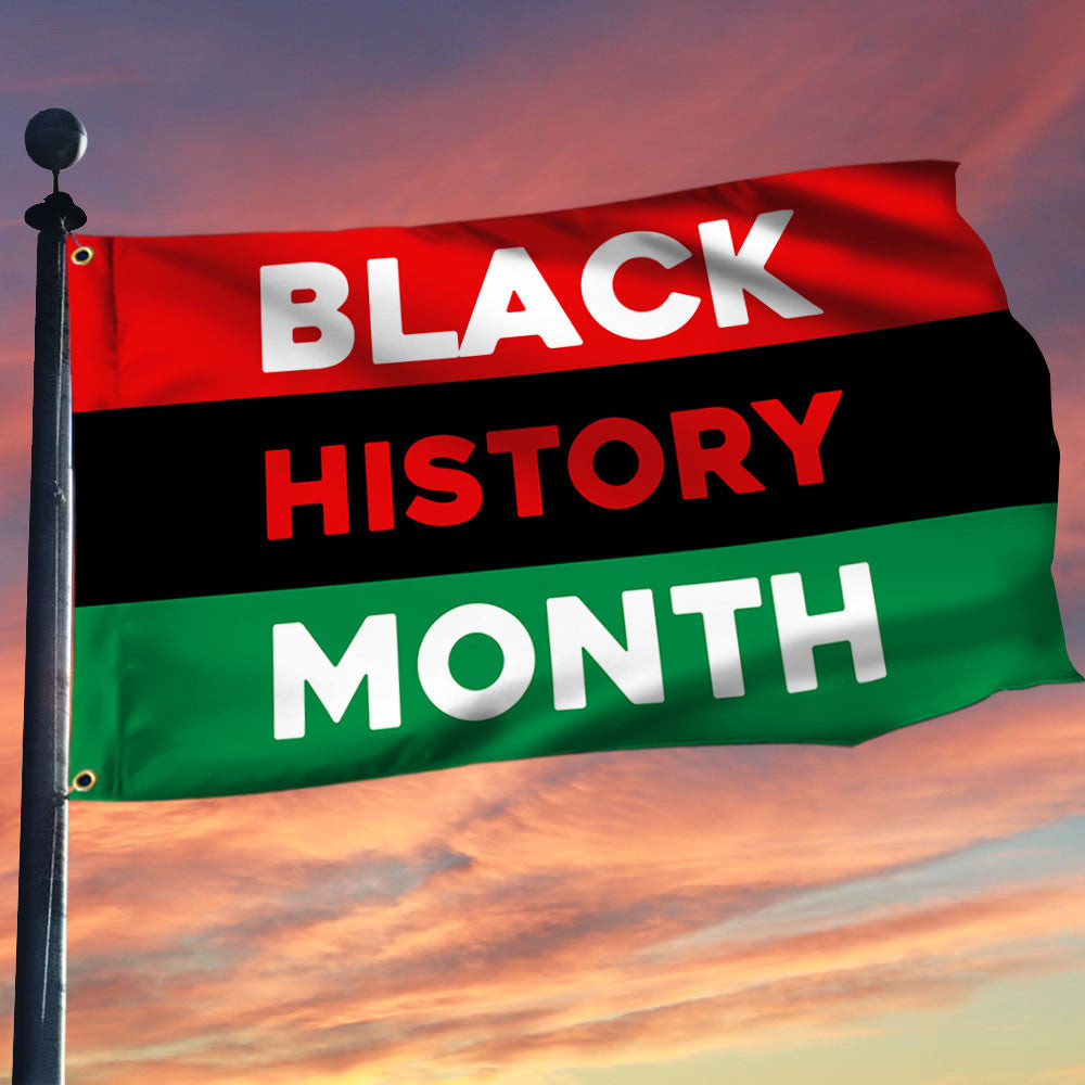 Black History Month Flag African American History Flag Black History ...