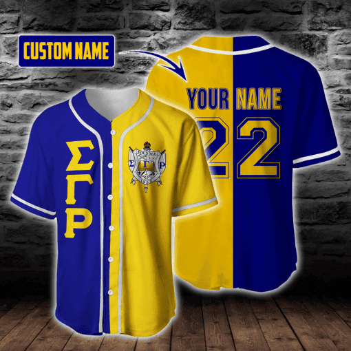 Sigma Baseball Sigma Gamma Rho Baseball Jersey Shirt - Jaimeolivar