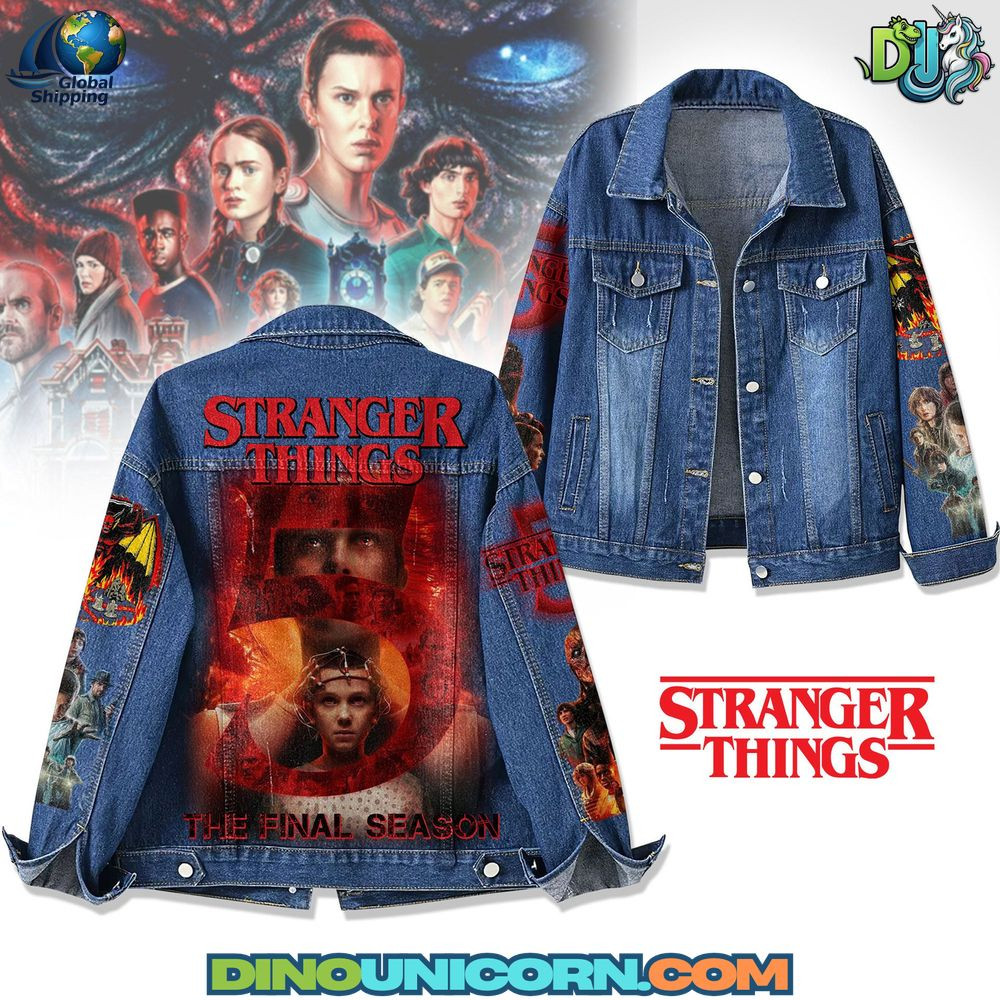 Stranger Things Denim Jacket - Jaimeolivar