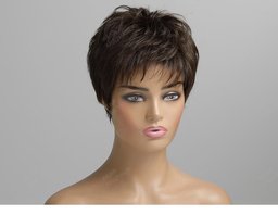Human Hair Blend Strom Wigs J Front/Side Right View