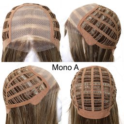 Peace Human Hair base view