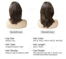New Shine Medical Wigs rear view