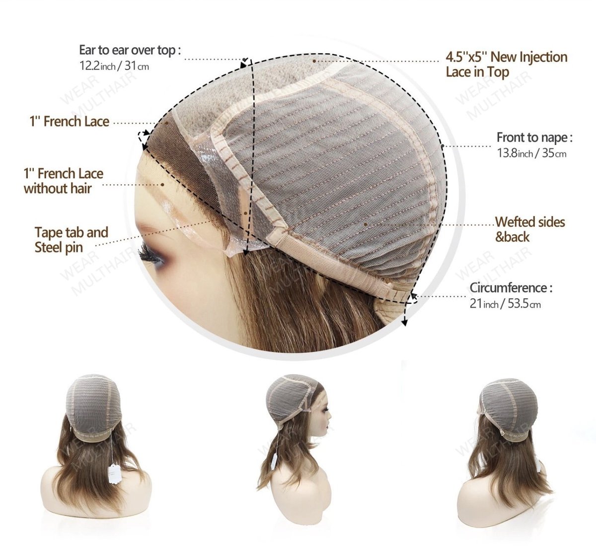 New Shine Medical Wigs full description
