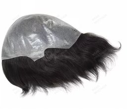 Small Skin Injection/Knots Female Wigs top view
